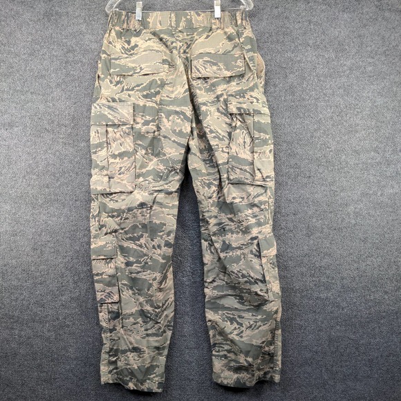 US Air Force USAF Mens Utility Digital Camo Trousers Green Size 34 Pockets - Picture 3 of 11